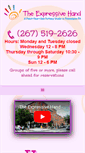 Mobile Screenshot of expressivehand.com